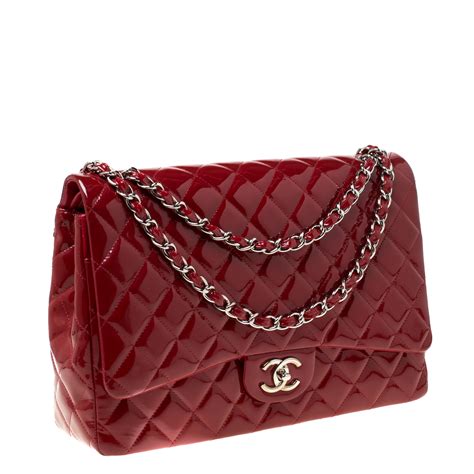 chanel red quilted handbag|chanel quilted handbag tote.